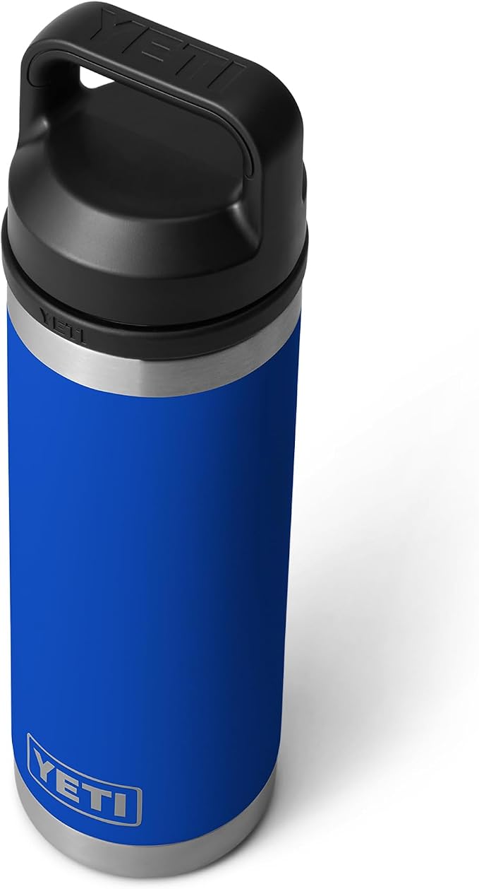 YETI Rambler 18 oz Bottle, Leakproof, Vacuum Insulated, Stainless Steel with Chug Cap, Royal Blue - Image 7