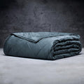 LUXOME Lightweight Blanket | 100% Rayon from Bamboo Fabric & Fill | Full/Queen by LUXOME