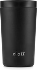 Ello Jones Stainless Steel Travel Coffee Mug - Travel Tea Mug, 11oz, Black by Ello