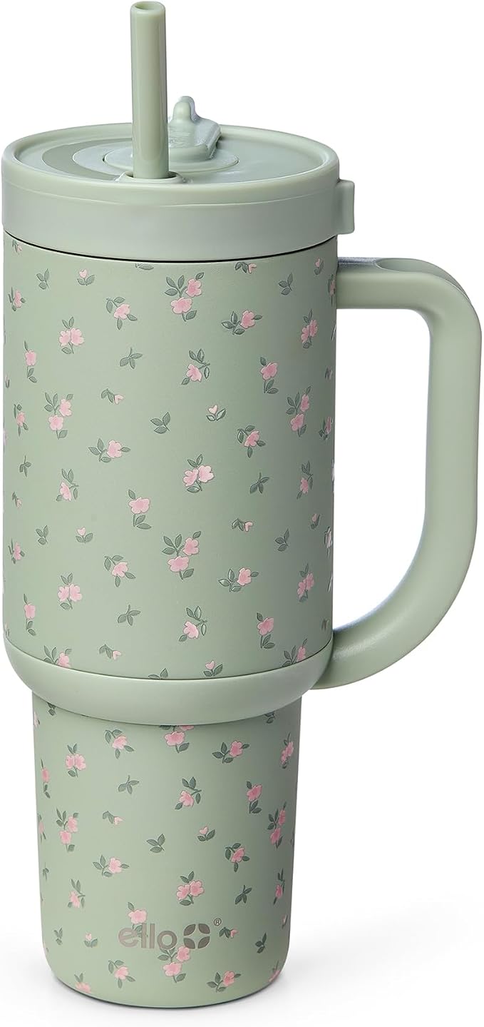 Ello Oasis 30oz Stainless Steel Tumbler - Full Bloom by Ello
