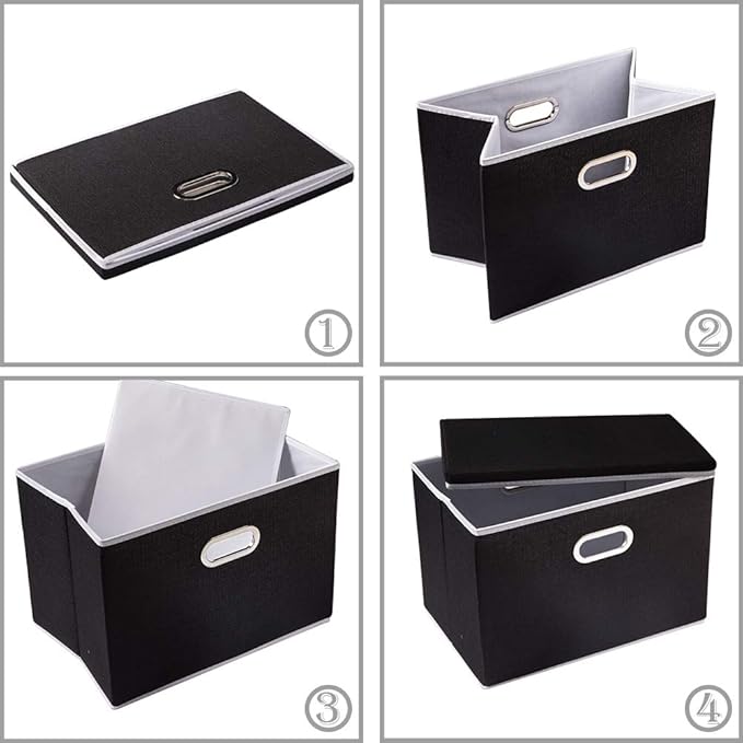 PRANDOM Large Foldable Storage Boxes - Image 5