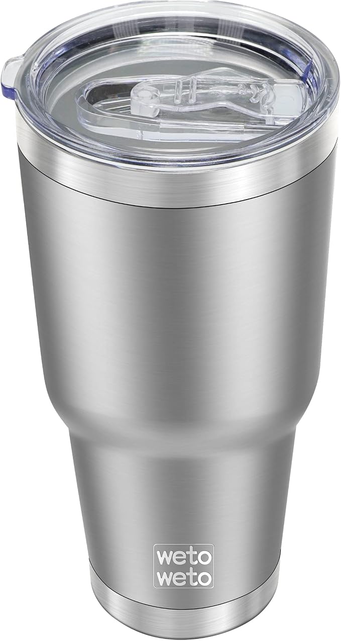 WETOWETO 30oz Tumbler, Stainless Steel Vacuum Insulated Water Coffee Tumbler Cup by Wetoweto