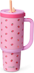 Ello Oasis 40oz Stainless Steel Tumbler - Strawberries by Ello