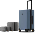 LEVEL8 Elegance Carry-on Suitcase, 20 Inch Carry on Luggage, Hardside Large by LEVEL8