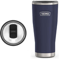 THERMOS ICON SERIES, Stainless Steel Tumbler with Slide Lock, 24 Ounce, Mystic Navy by Thermos