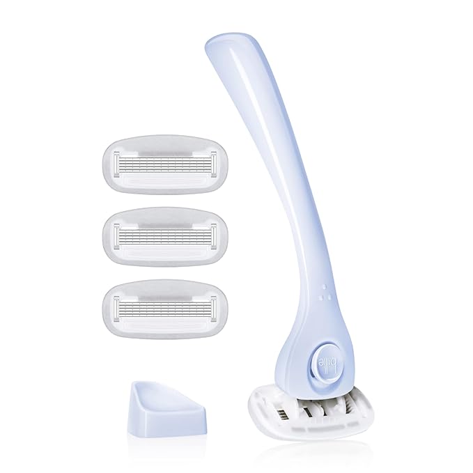 Billie Razors for Women Shave Kit – Women’s Razor + 4 x 5-Blade Razor Refills + by TheAward-WinningRazor