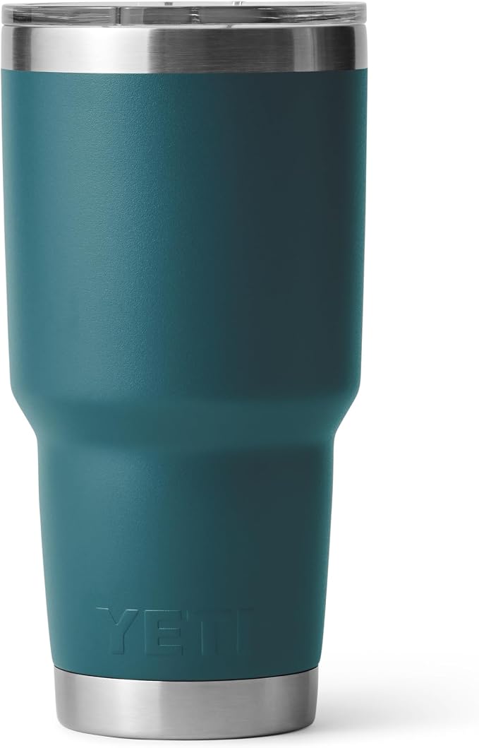 YETI Rambler 30 oz Tumbler, Stainless Steel, Vacuum Insulated with MagSlider Lid, Agave Teal - Image 5