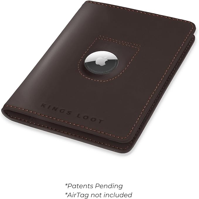Kings Loot Passport Holder Wallet | RFID Protected Leather Travel Wallet - Image 3