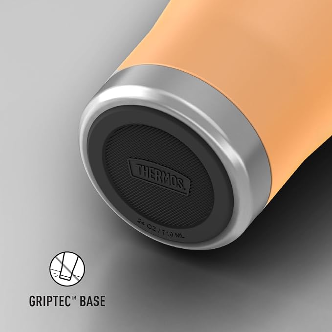 THERMOS ICON SERIES, Stainless Steel Tumbler with Slide Lock, 24 Ounce, Melon - Image 6