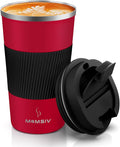 MOMSIV 17oz Travel Mug, Insulated Coffee Cup with Leakproof Lid, Vacuum Stainless Steel Double Walled Reusable Tumbler for Hot and Cold Water Coffee and Tea In Travel and Car by MOMSIV