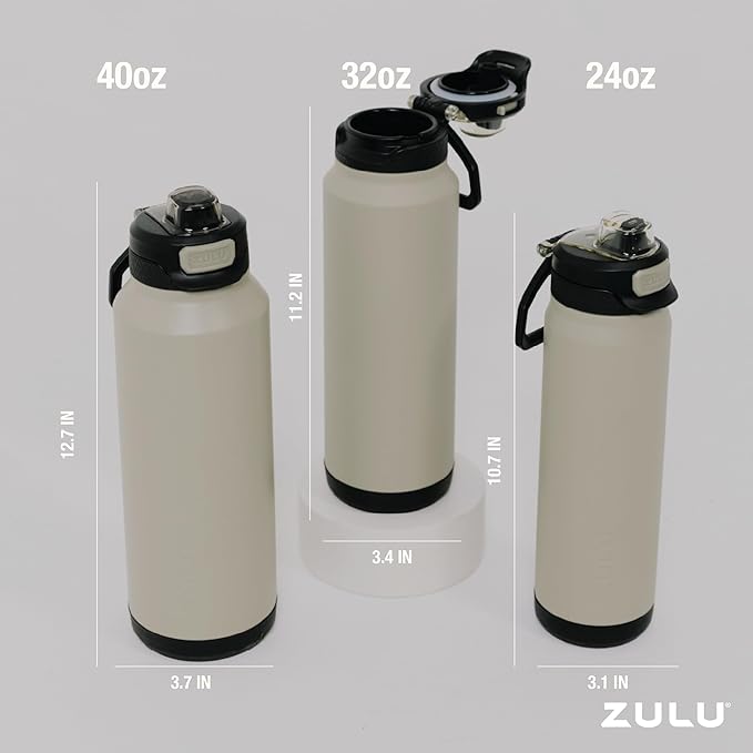 ZULU Powerfill Pro 32oz Stainless Steel Water Bottle - Image 7