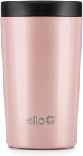 Ello Jones Stainless Steel Travel Coffee Mug - Travel Tea Mug, 11oz, Rosegold by Ello