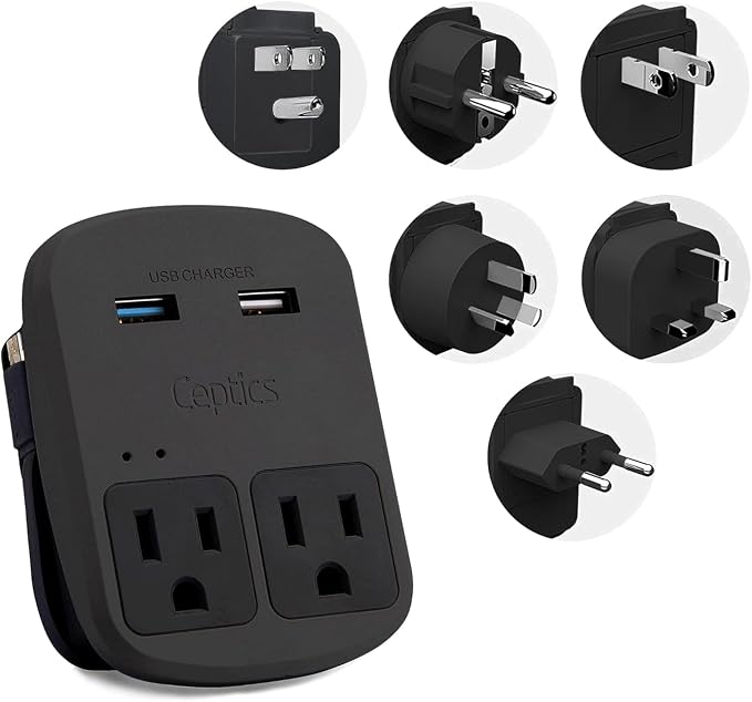 Ceptics World Travel Adapter Kit by Ceptics