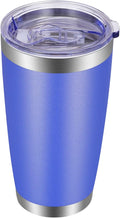 VEGOND 20oz Tumbler with Lid and Straw Stainless Steel Tumbler Cup Vacuum by VEGOND