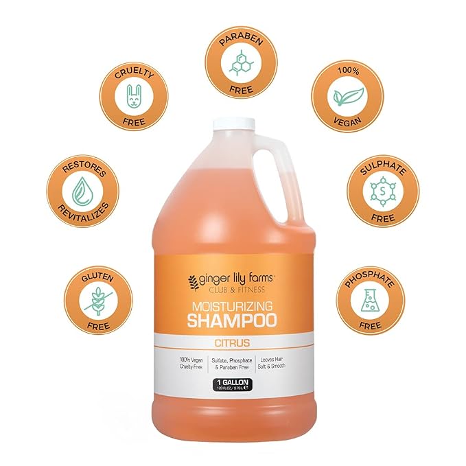 Ginger Lily Farms Club & Fitness Moisturizing Shampoo - Image 4