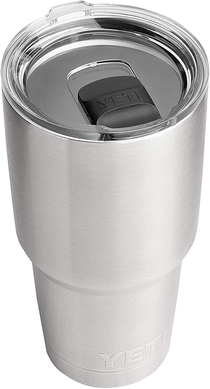 YETI Rambler 30 oz Stainless Steel Vacuum Insulated Tumbler w/MagSlider Lid, Stainless by YETI