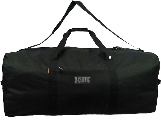 Heavy Duty Cargo Duffel Large Sport Gear Drum Set Equipment Hardware Travel Bag by K-Cliffs