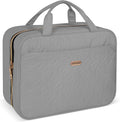 Grey Toiletry Bag, Makeup Organizer, Travel Bag by BALULHG