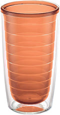 Tervis Clear & Colorful Tabletop Made in USA Double Walled Insulated Tumbler Travel Cup Keeps Drinks Cold & Hot, 16oz, Citrus Sunrise by TervisTumblerCompany