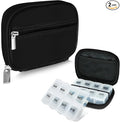 Serfeymi Weekly Travel Pill Organizer Pill Case by Serfeymi