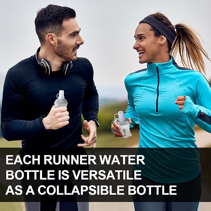 INOXTO Soft Flask, Collapsible Soft Water Bottles - Image 5