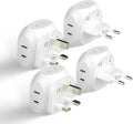 Ceptics Europe Travel Adapter Plug Set Schuko by Ceptics