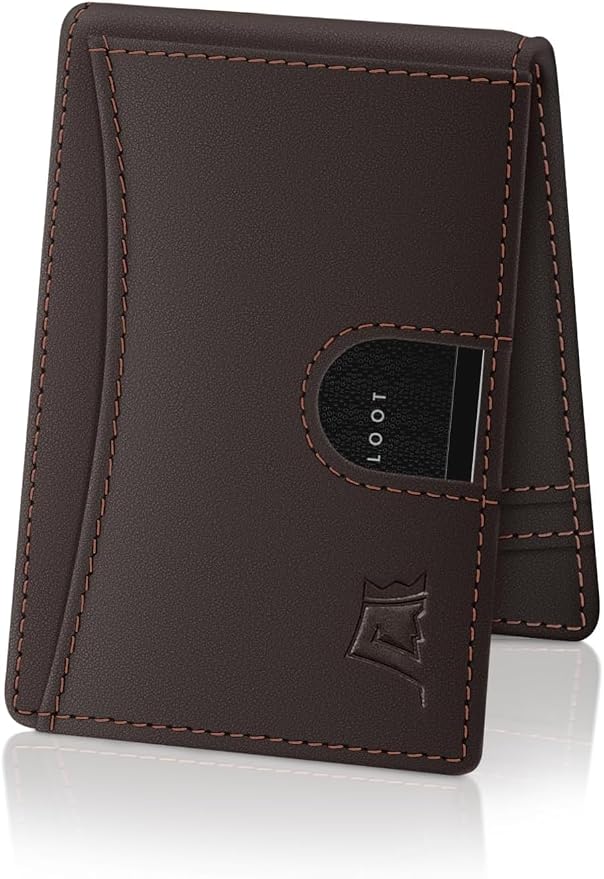 Kings Loot Custom Wallet for Men | Engraved Leather Slim Wallet - Image 7