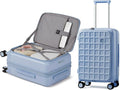 aji Expandable Top Opening Carry On Luggage Airline Approved, 20 Inch by AJIVALUESTYLISHQUALITY