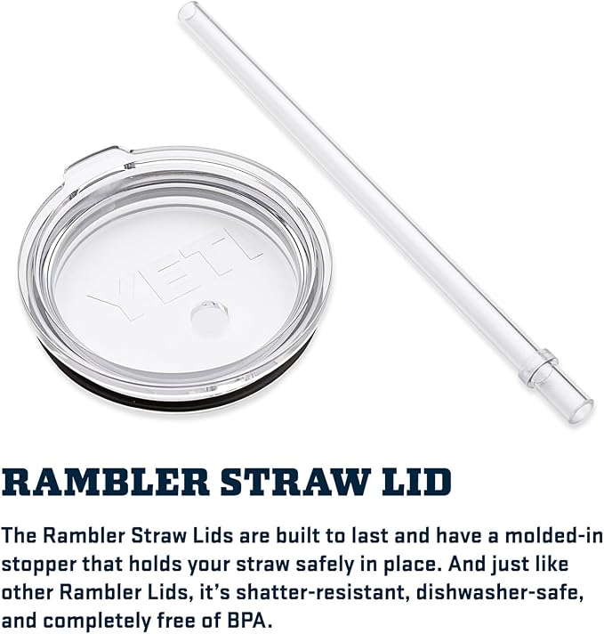 YETI Rambler 35 oz Tumbler with Handle and Straw Lid, Travel Mug Water Tumbler, Vacuum Insulated Cup with Handle, Stainless Steel, King Crab - Image 8