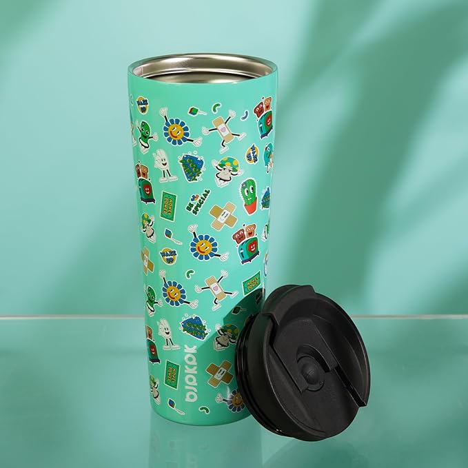 BJPKPK 26oz Stainless Steel Insulated Tumbler With lid And Straw Travel Coffee Thermal Tumblers Cup For Women And Men,Spring Party Green - Image 5