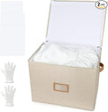Lukeline Wedding Dress Storage Box, Wedding Dress Preservation Box by LuKeline