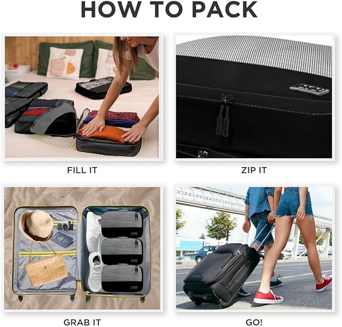 Large Packing Cubes for Travel - Image 6