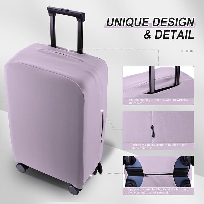 Travel Luggage Cover Suitcase Protector Scratch-Resistant Fit 19-31 Inch - Image 3