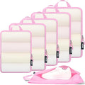 BAGAIL 6 Set Ultralight Compression Packing Cubes Packing Organizer by BAGAIL