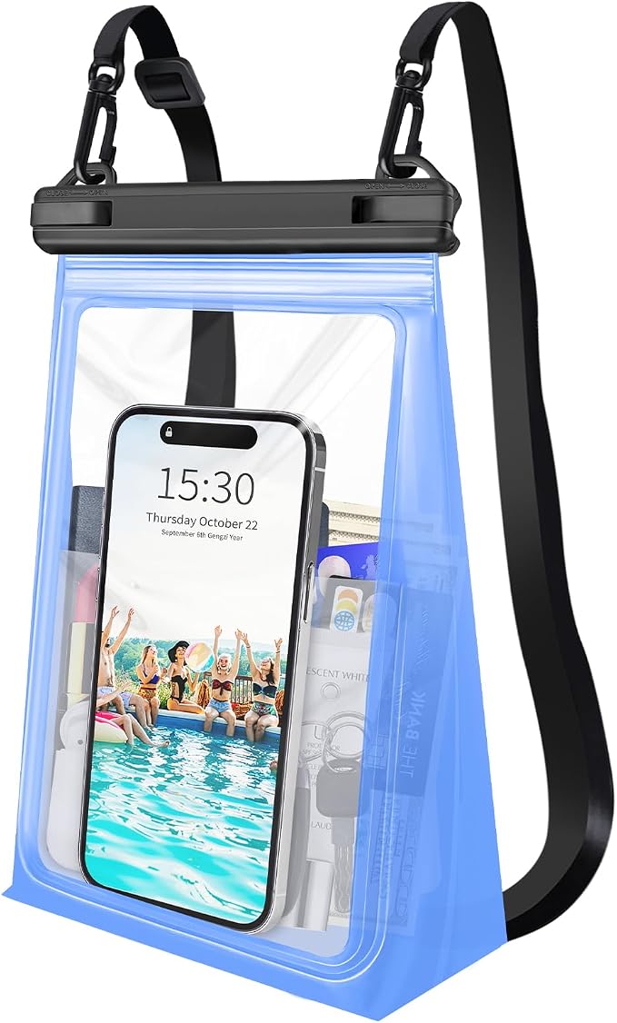 Large Waterproof Phone Pouch Floating, Waterproof Phone Case by Kebrela