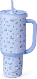 Ello Oasis 40oz Stainless Steel Tumbler - Blueberries by Ello