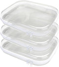3PCS Zippered Transparent Cases by Unknown