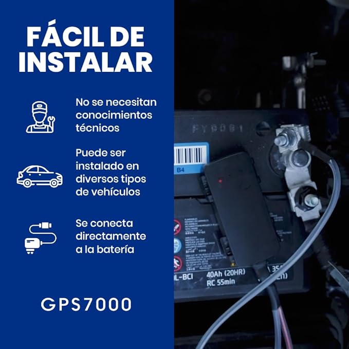 GPS7000-4G Hidden GPS Tracker for Vehicles | 6 Months of Service Included | - Image 6