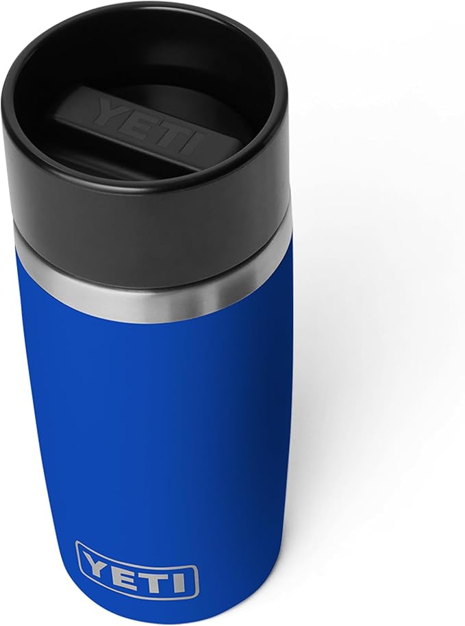YETI Rambler 12 oz Travel Bottle, Stainless Steel, Vacuum Insulated with Leakproof Commuter Cap, Royal Blue - Image 7