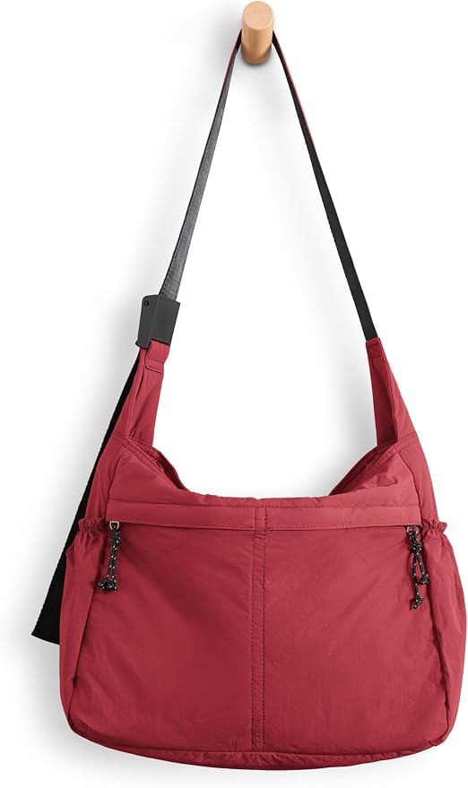 ODODOS 20L Crossbody Tote Bag Large Capacity Lightweight Hobo Shoulder Sling by ODODOS