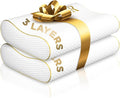 Memory Foam Pillow, Pillow for Neck and Shoulder Pain, Side Sleeper Pillow for by ROYALTHERAPY