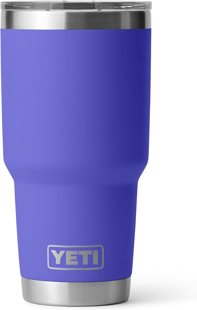 YETI Rambler 30 oz Tumbler, Stainless Steel, Vacuum Insulated with MagSlider Lid, Ultramarine Violet by YETI