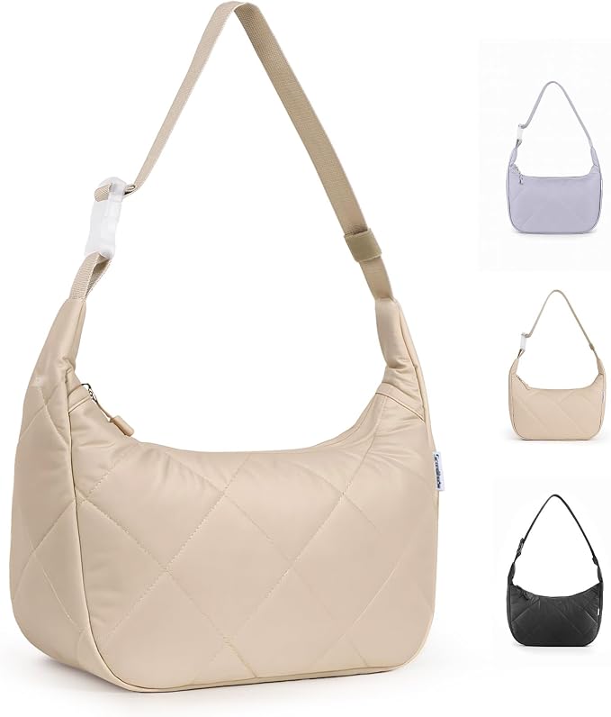 Quilted Lunch Bag for Women, Cute Insulated Lunch Tote by BBCREATFASHION
