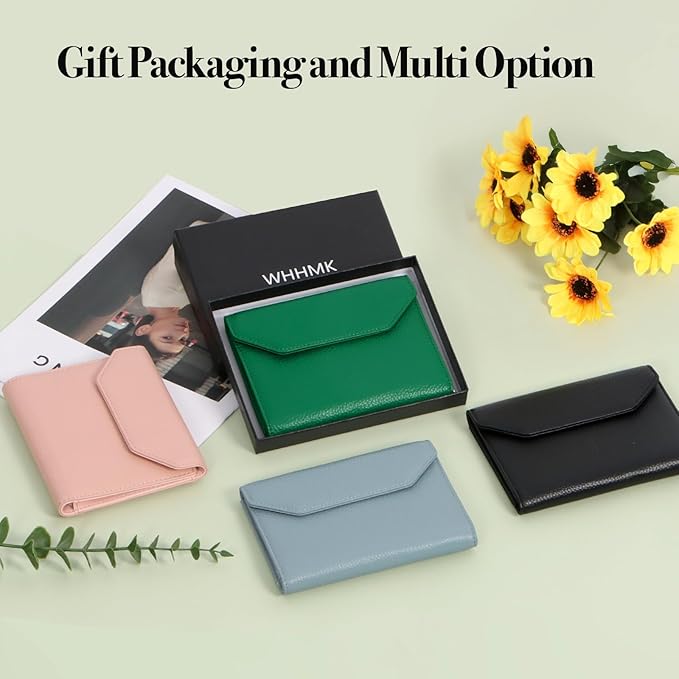 Leather Passport Holder Cover, Passport Book Holder, Rfid Blocking Travel - Image 3
