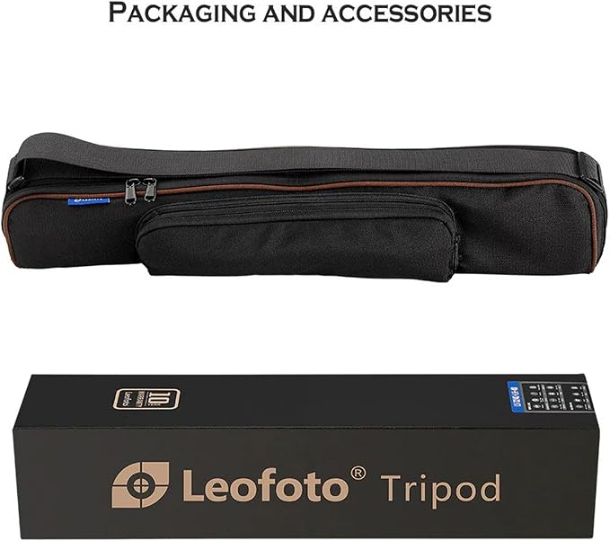 Leofoto Professional Camera Tripod, 4 Leg Sections, 360° Ball Head, Max Load - Image 6