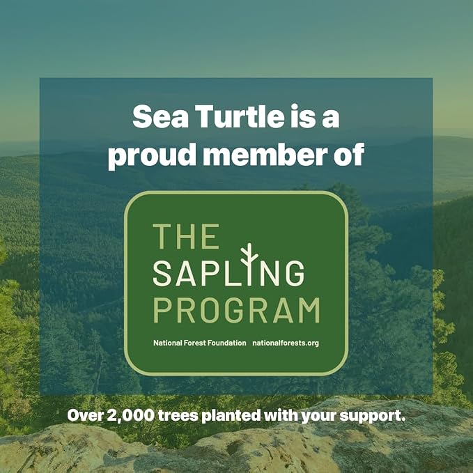 Sea Turtle Plant-Based Bristles, Bamboo Toothbrushes, Soft Natural Toothbrush - Image 6