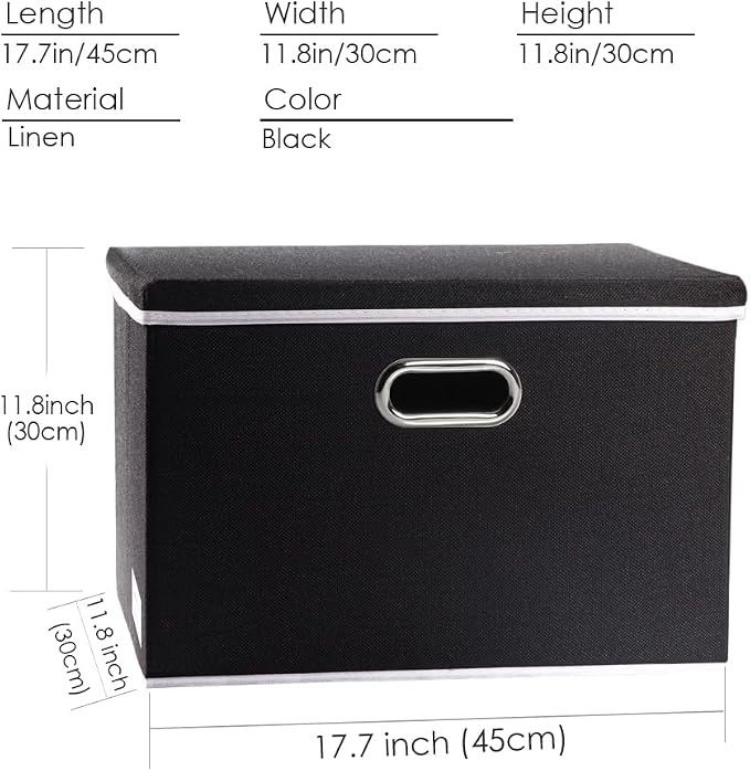 PRANDOM Large Foldable Storage Boxes - Image 6