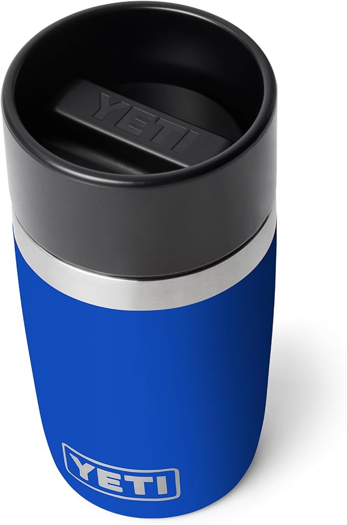 YETI Rambler 8 oz Travel Bottle, Stainless Steel, Vacuum Insulated with Leakproof Commuter Cap, Royal Blue - Image 7