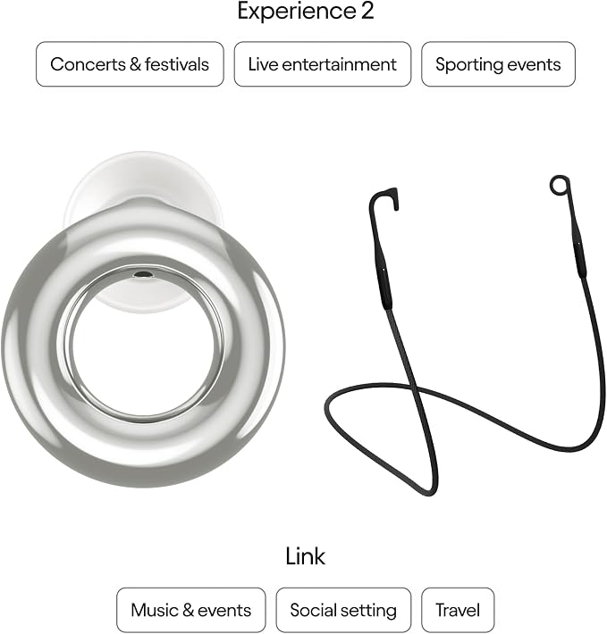 Loop Earplugs Experience Bundle Loop Experience 2 + Link | Reusable Ear Plugs - Image 2