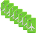 7 Pack Silicone Luggage Tag Baggage Handbag Travel Bag Tags by MODENGKONGJIAN